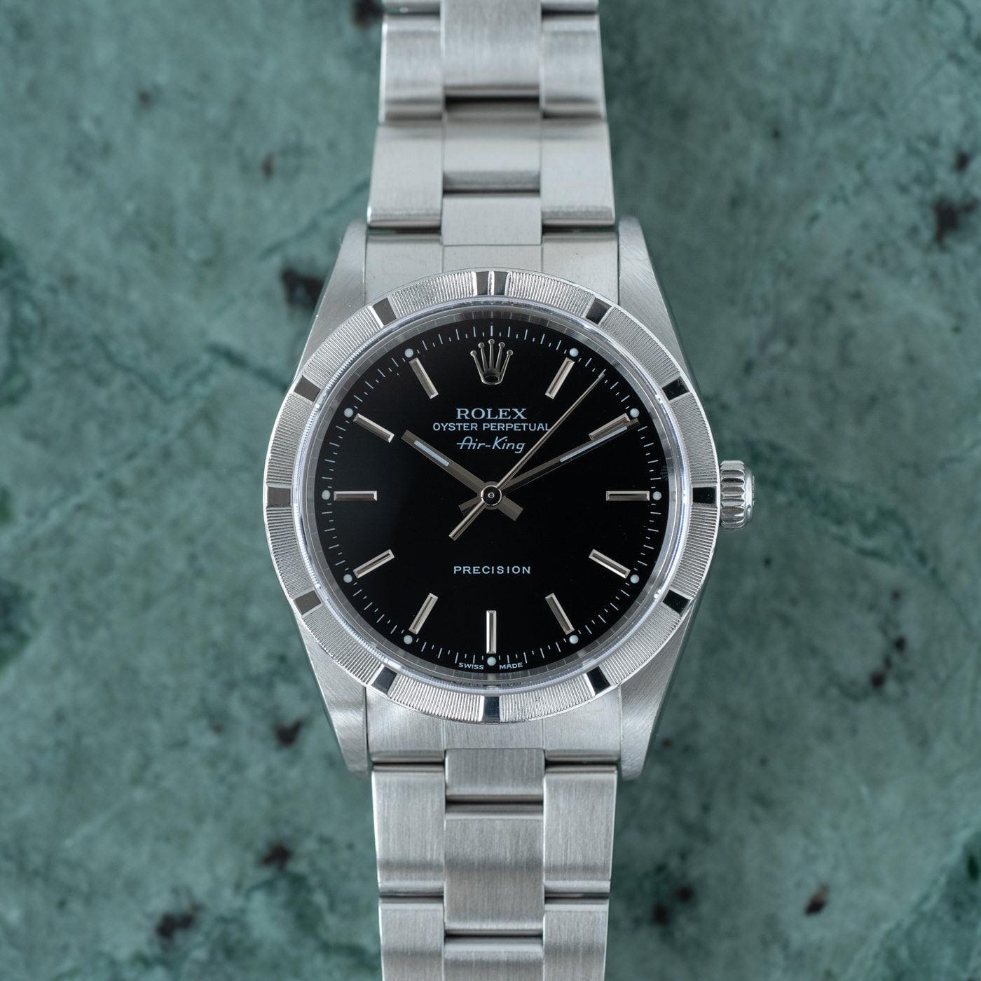 ROLEX Air-King 14010M Black Dial