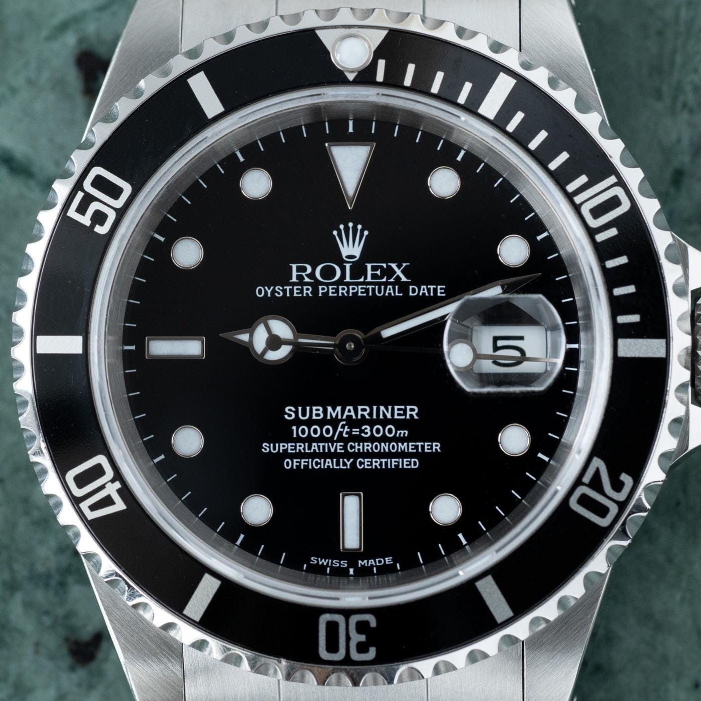 ROLEX(ロレックス) 腕時計 サブマリーナデイト 16610 メンズ SS/11コマ ...