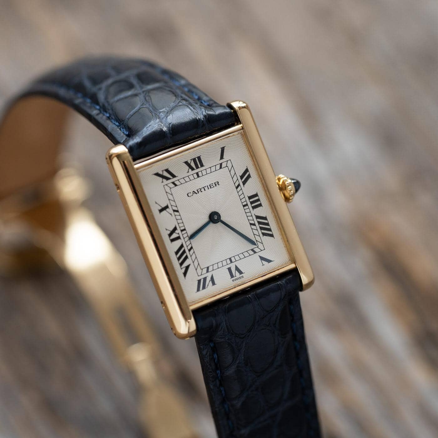 CARTIER Tank Louis Cartier LM 18K YG