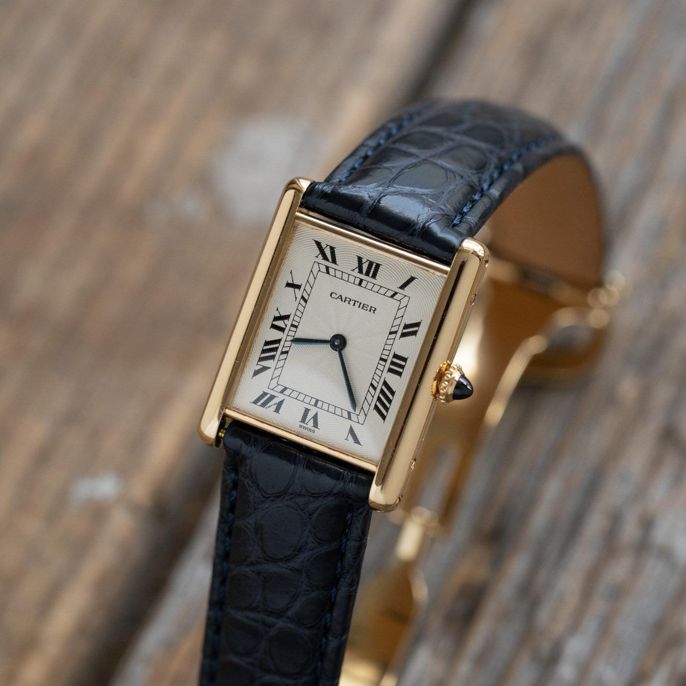 CARTIER Tank Louis Cartier LM 18K YG