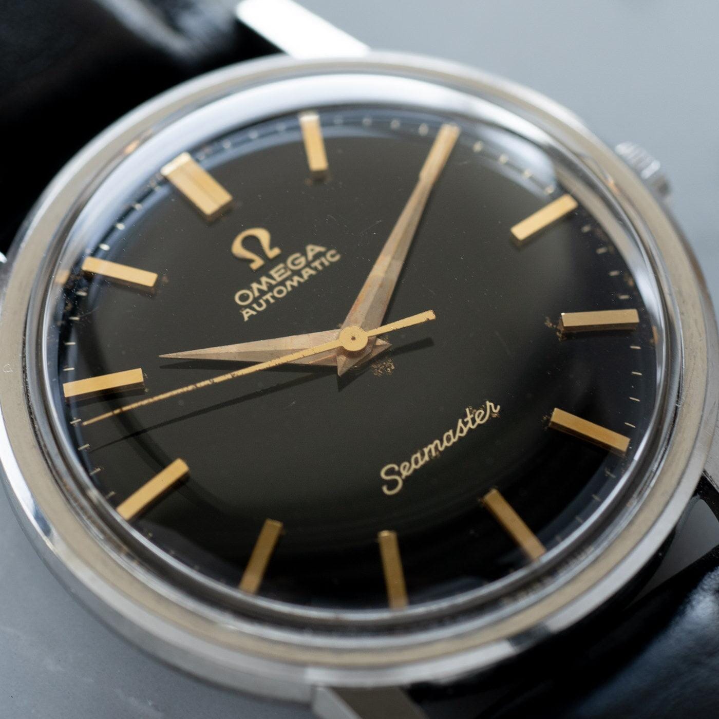 オメガ シーマスター ブラック ミラーダイアル 1960年代 / OMEGA