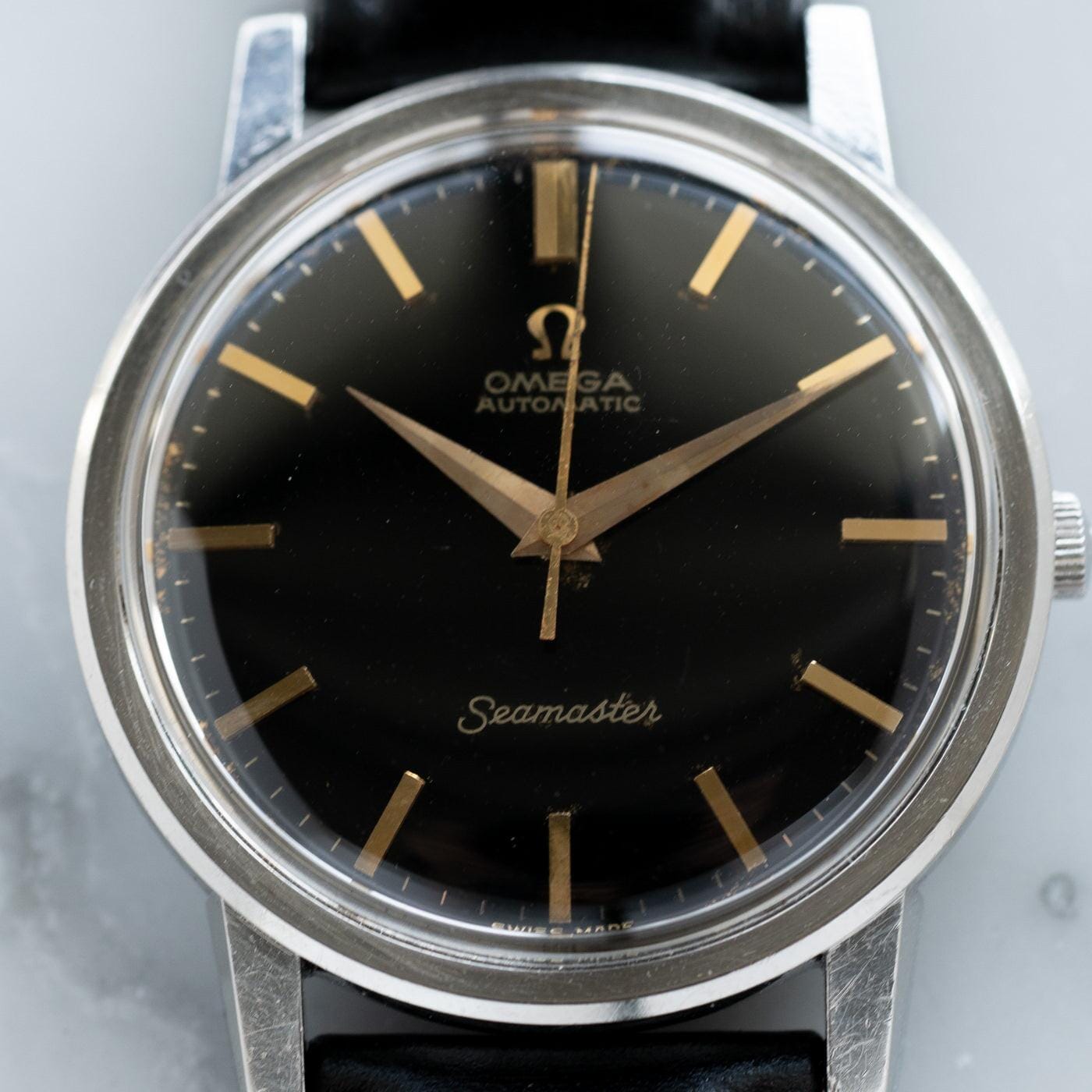 オメガ シーマスター ブラック ミラーダイアル 1960年代 / OMEGA