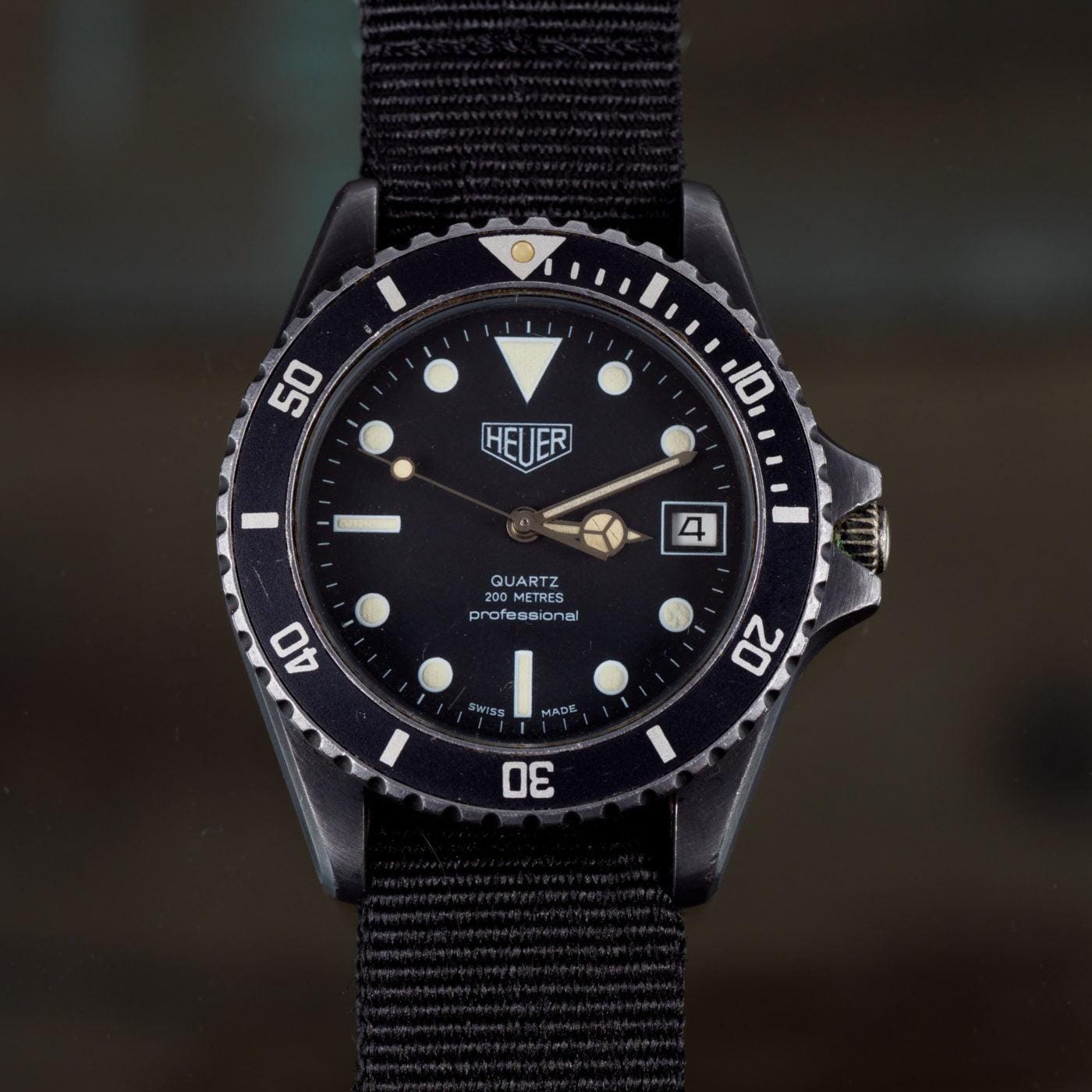 HEUER Diver 980.026 PVD "Black Coral" - Arbitro