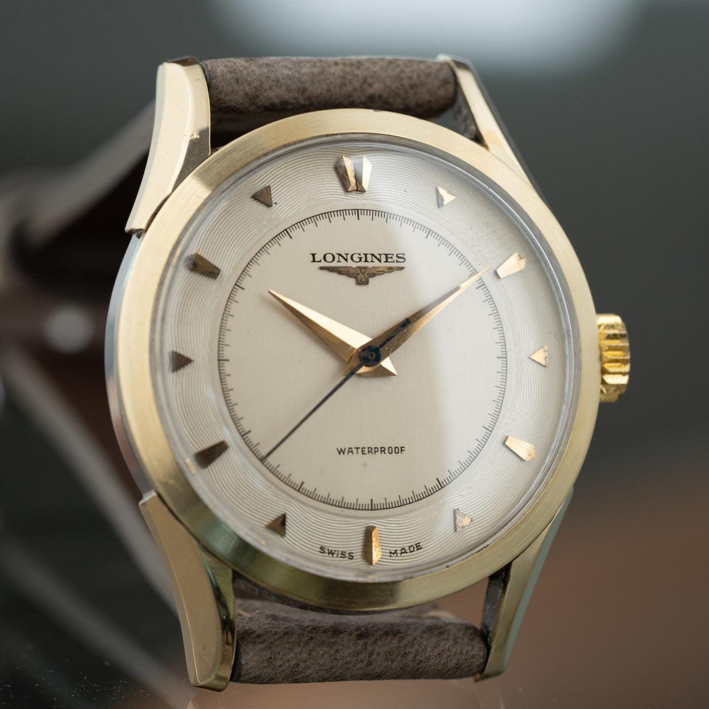 金無垢です！名機Cal.23Z！正統派！【 LONGINES 】金無垢 手巻き 1960s 