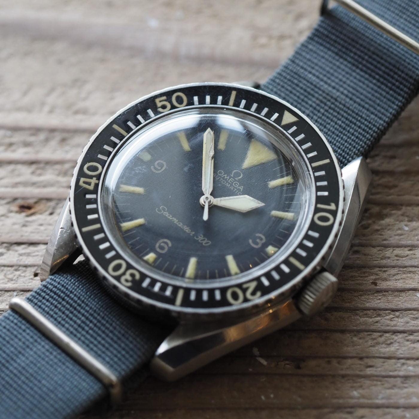 オメガ シーマスター300 ビッグ トライアングル 60年代 / OMEGA Seamaster 300 BIG TRIANGLE 165.024 |  ARBITRO