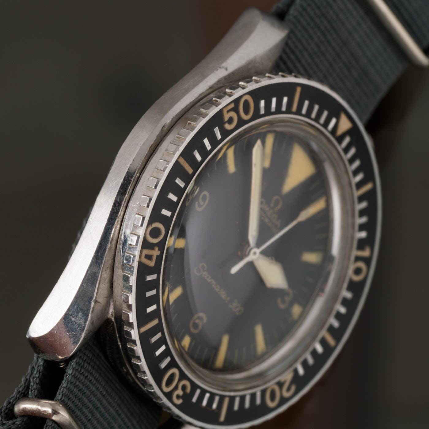 オメガ シーマスター300 ビッグ トライアングル 60年代 / OMEGA Seamaster 300 BIG TRIANGLE 165.024 |  ARBITRO