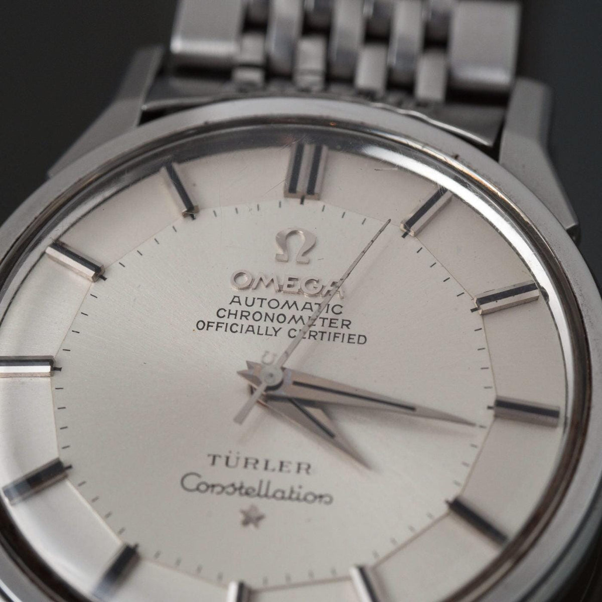 オメガ コンステレーション 12角 TURLER ダブルネーム / OMEGA Constellation PiePan Cal.551