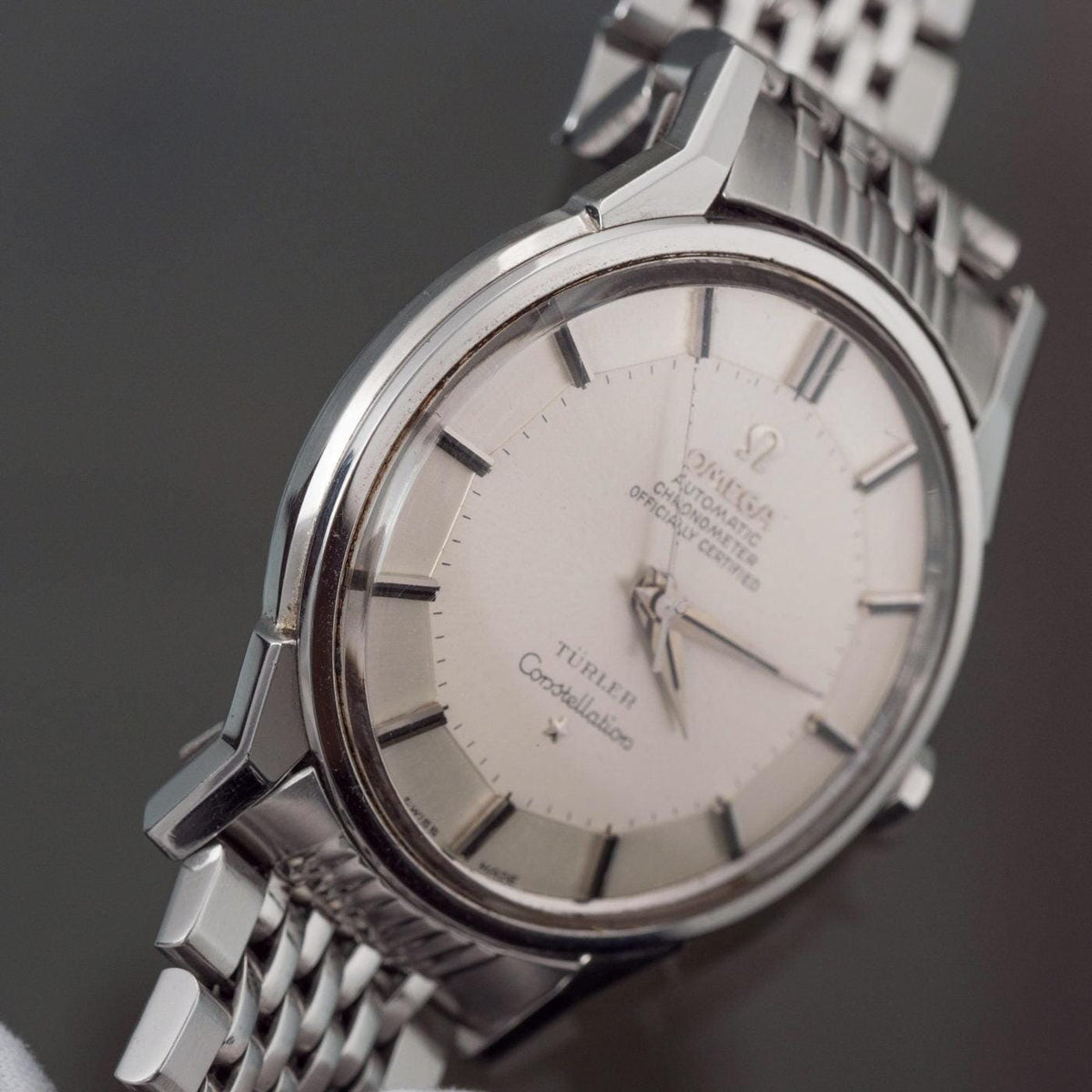 オメガ コンステレーション 12角 TURLER ダブルネーム / OMEGA Constellation PiePan Cal.551
