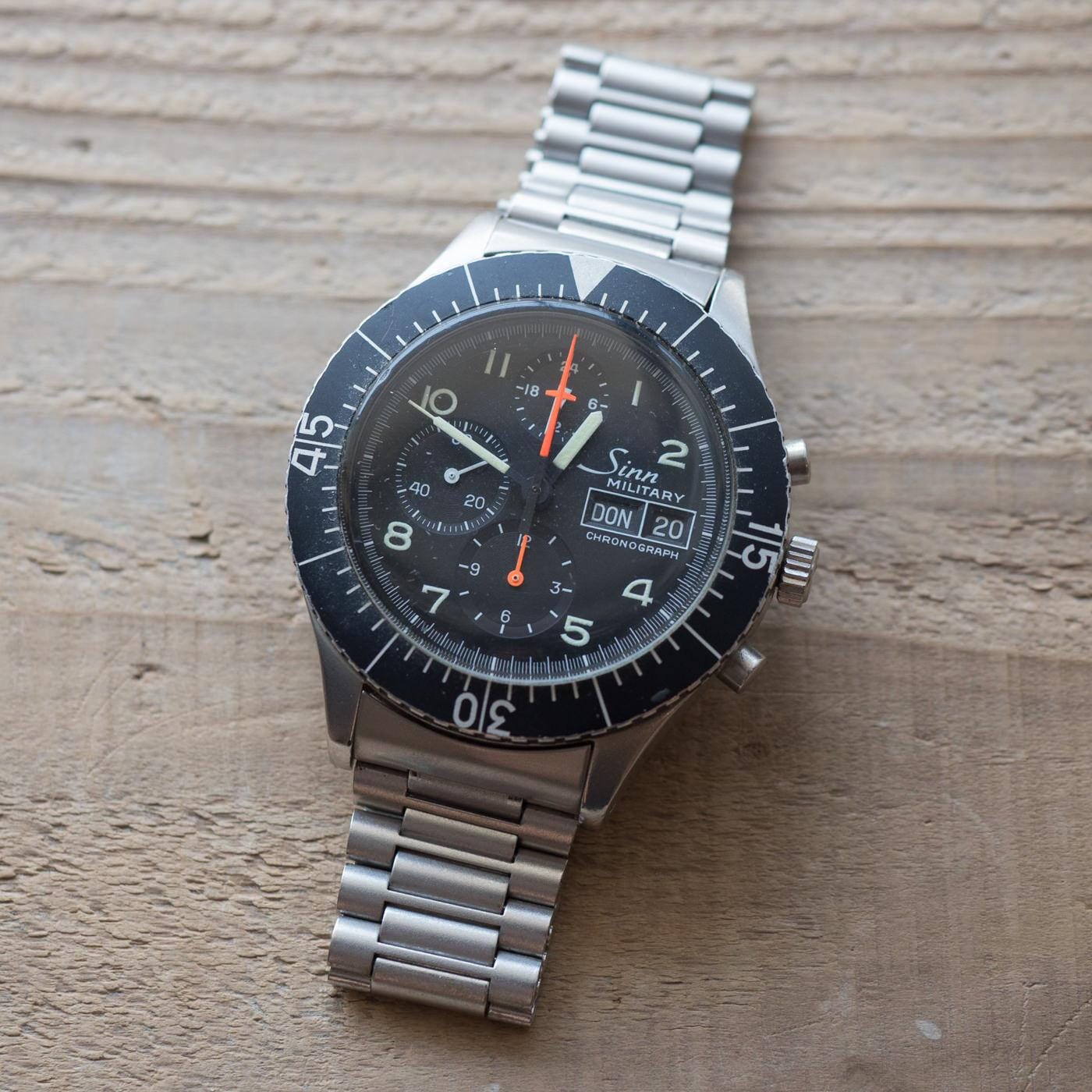 SINN ジン 156.B ミリタリー クロノグラフ 1990年代 / Military