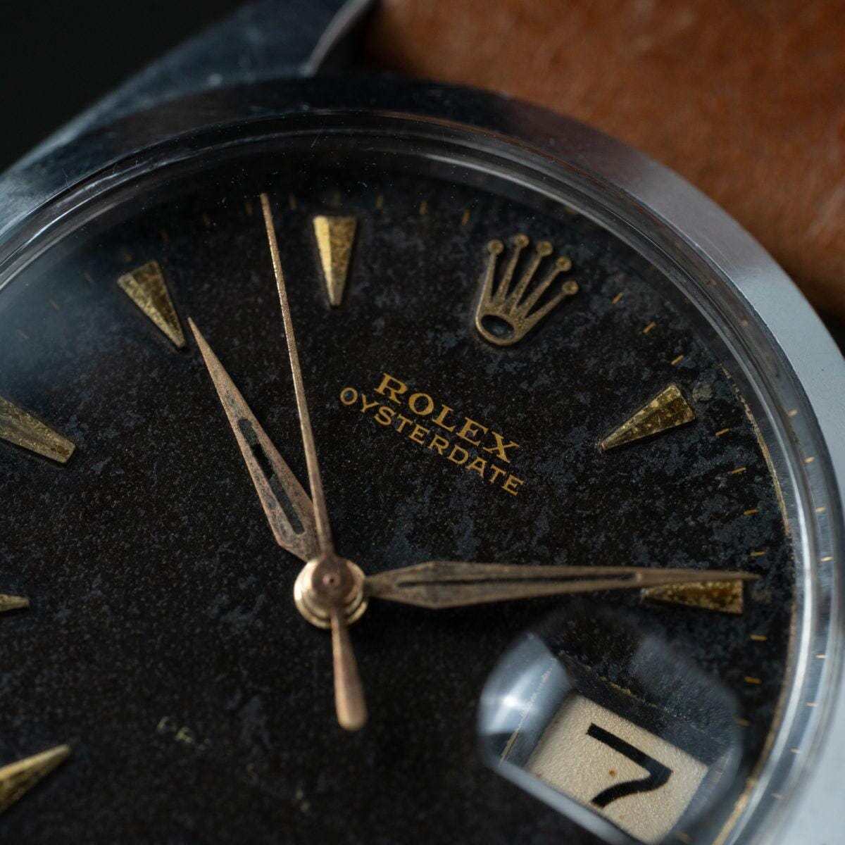 ロレックス オイスターデイト プレシジョン 6694 ブラック ミラーダイアル 1962年製 / ROLEX 6694 Cal.1225 |  ARBITRO