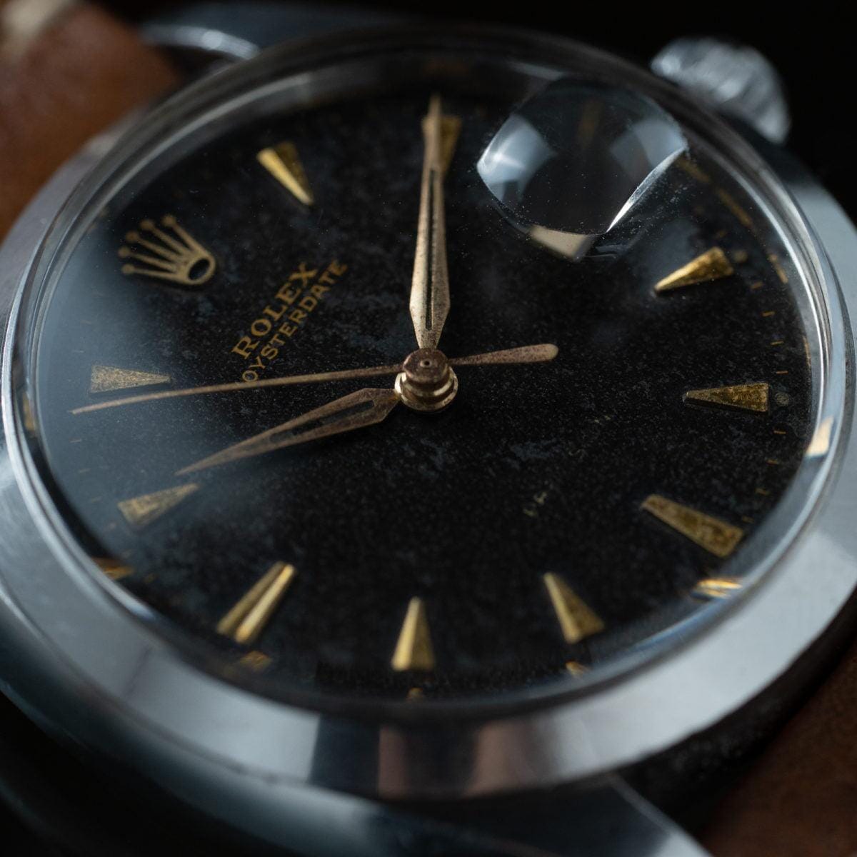 ロレックス オイスターデイト プレシジョン 6694 ブラック ミラーダイアル 1962年製 / ROLEX 6694 Cal.1225 |  ARBITRO