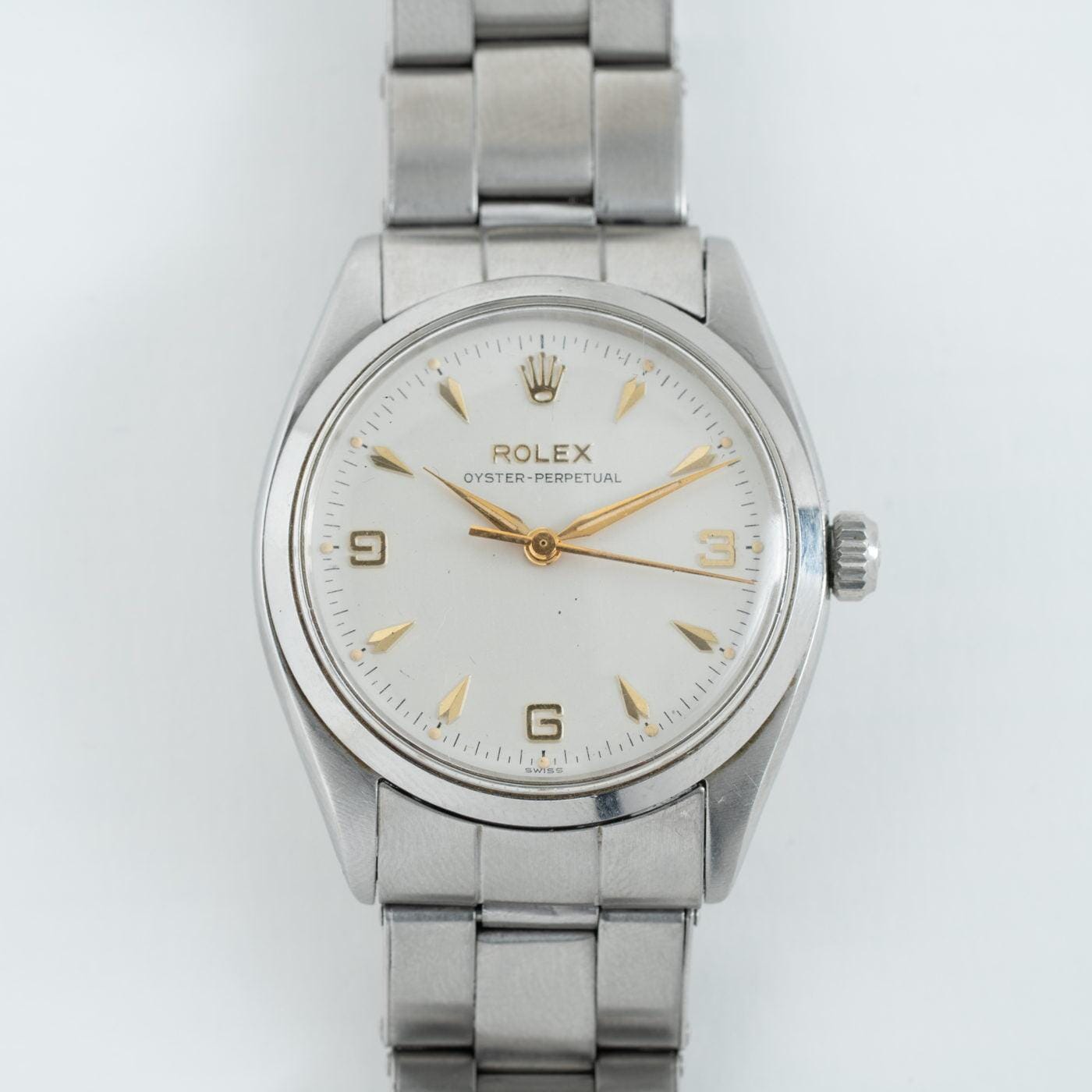 ロレックス オイスター パーペチュアル 6564 アイボリー 1957年製 / ROLEX Cal.1030 | ARBITRO