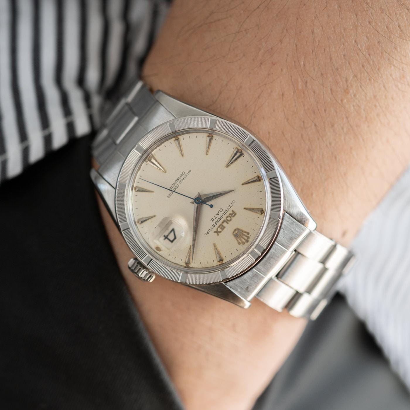 ロレックス オイスター パーペチュアル デイト 6535 1958年製 / ROLEX Ref.6535 Cal.1030 | ARBITRO