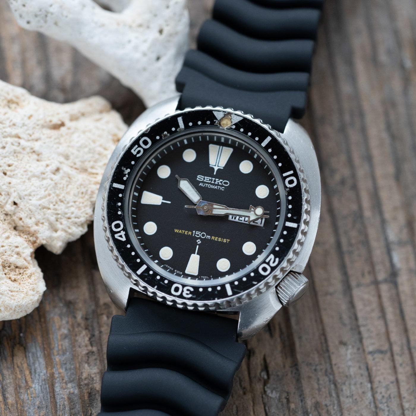 Seiko automatic hotsell 150m diver watch