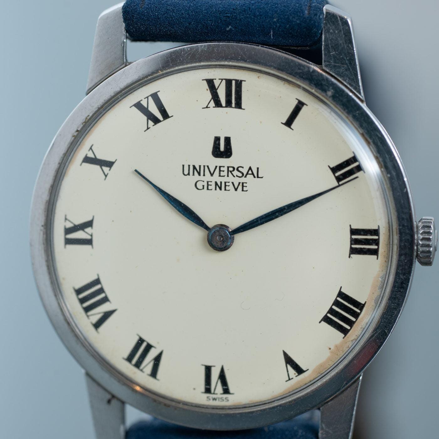 オメガ【レア】ユニバーサル ジュネーブ 手巻き時計 1970年代 Universal