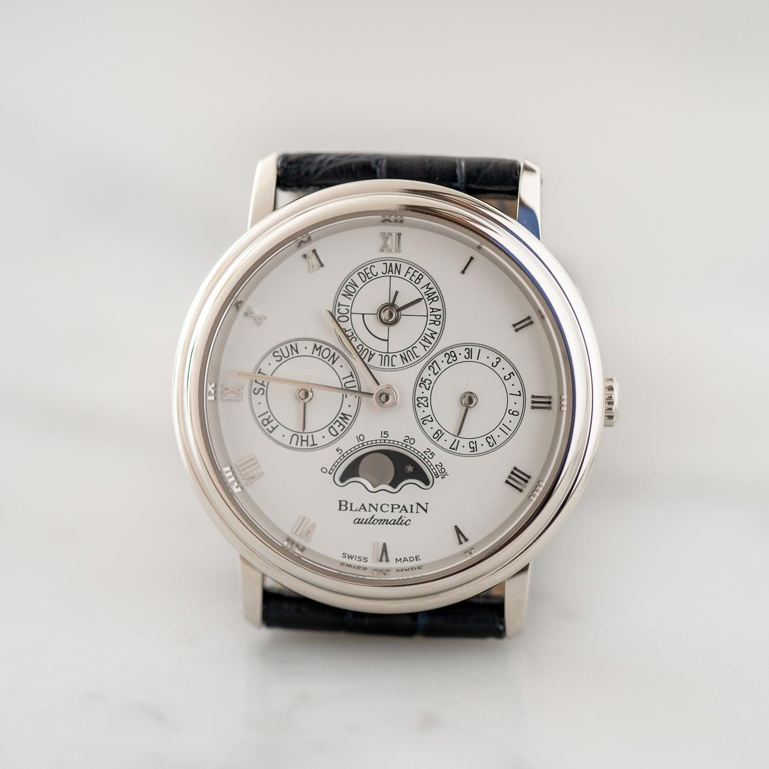 Blancpain Villeret perpetual calendar 5495 automatic winding PT