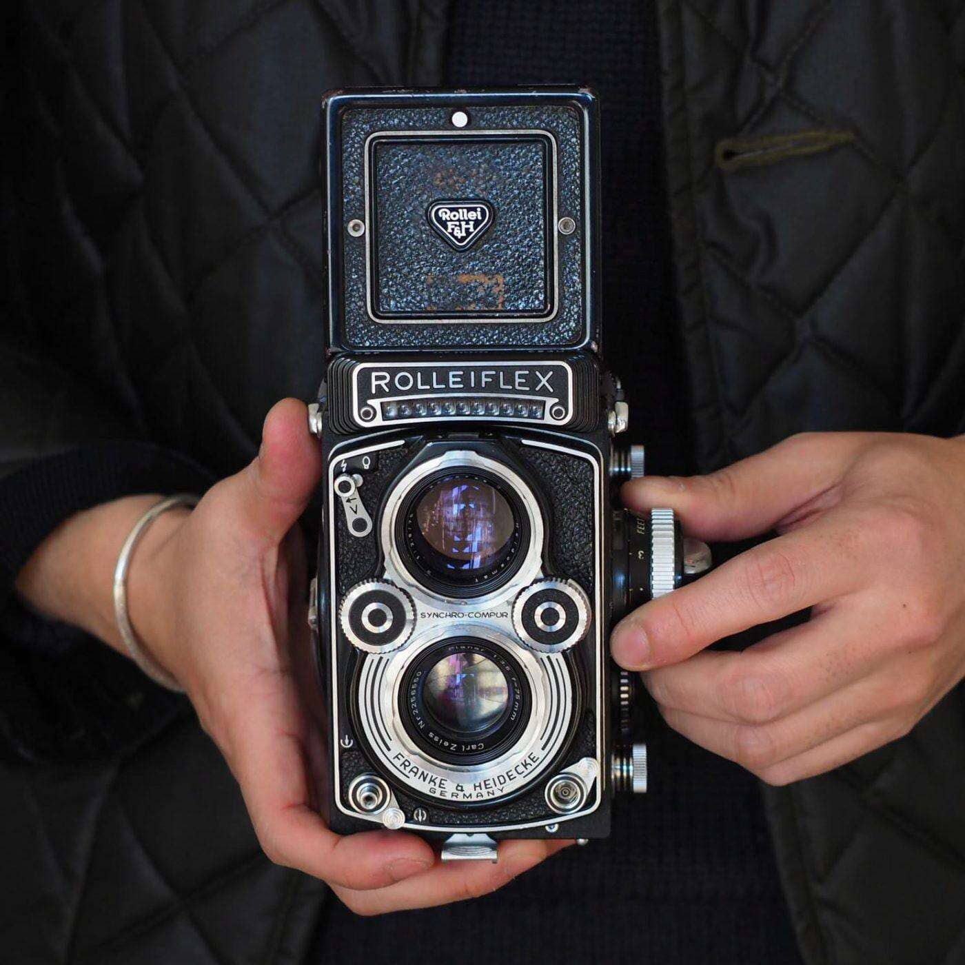 試写済 Rolleiflex 3.5F プラナー 75mm 撮影自体は可能です。