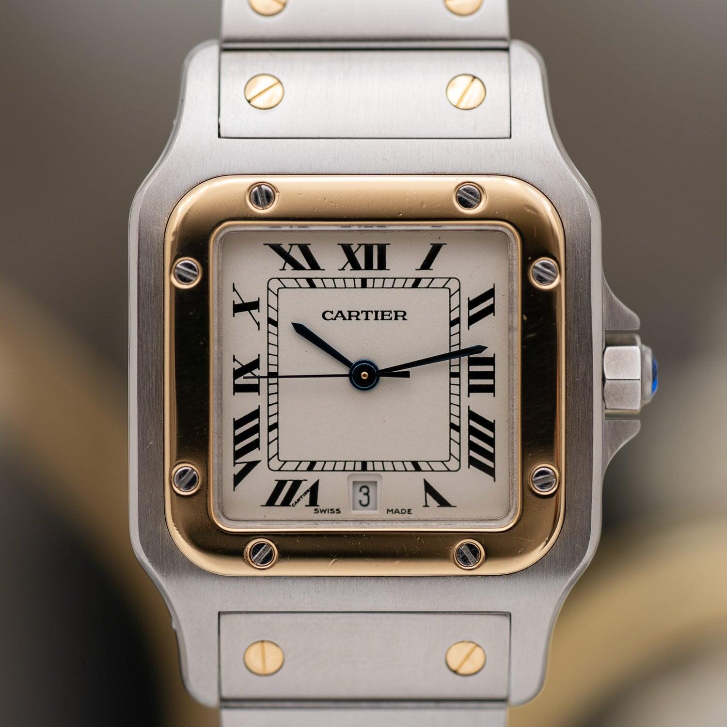 CARTIER カルティエ サントスガルベ 1566 メンズ腕時計
