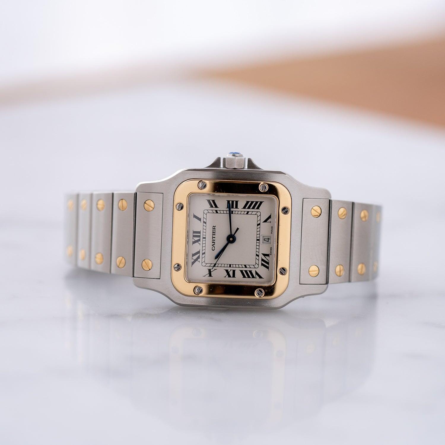 CARTIER カルティエ サントスガルベ 1566 メンズ腕時計