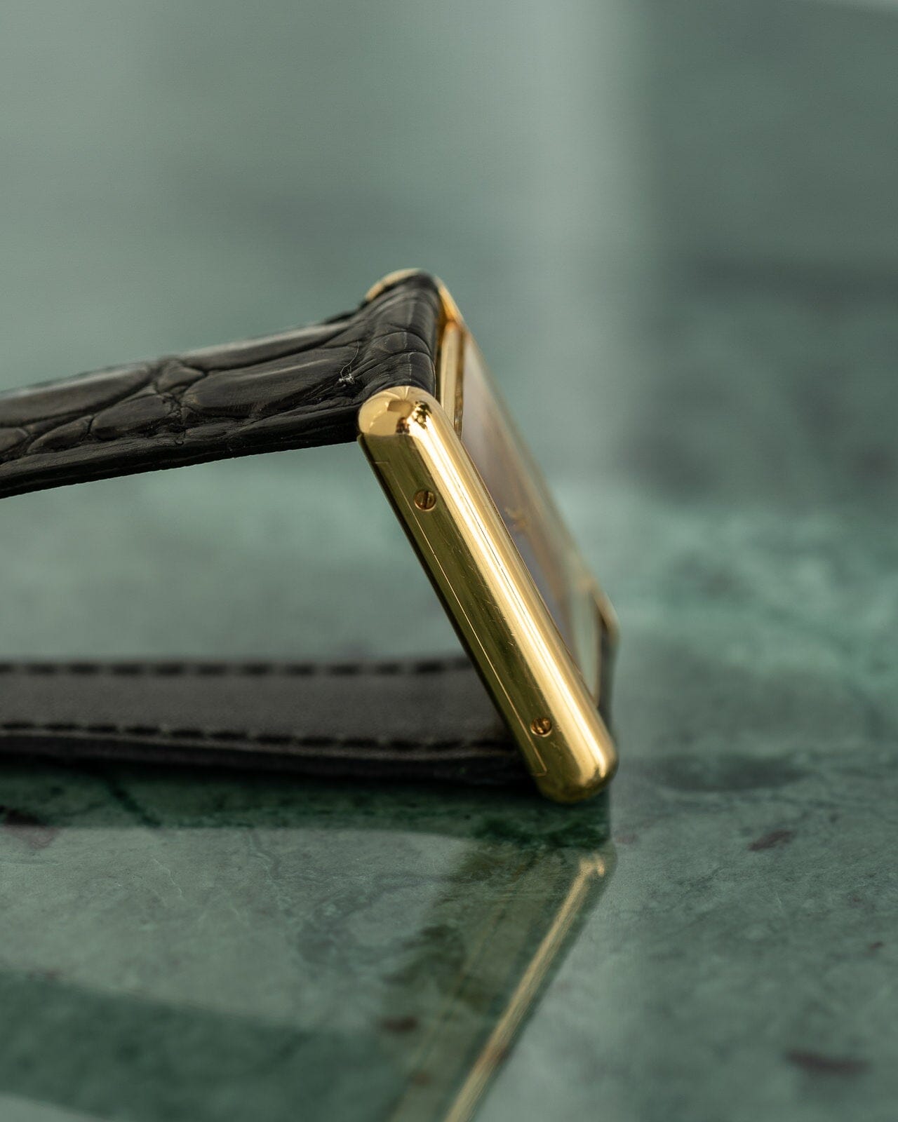 カルティエ マストタンク LM ボルドー 手巻き Watch CARTIER 