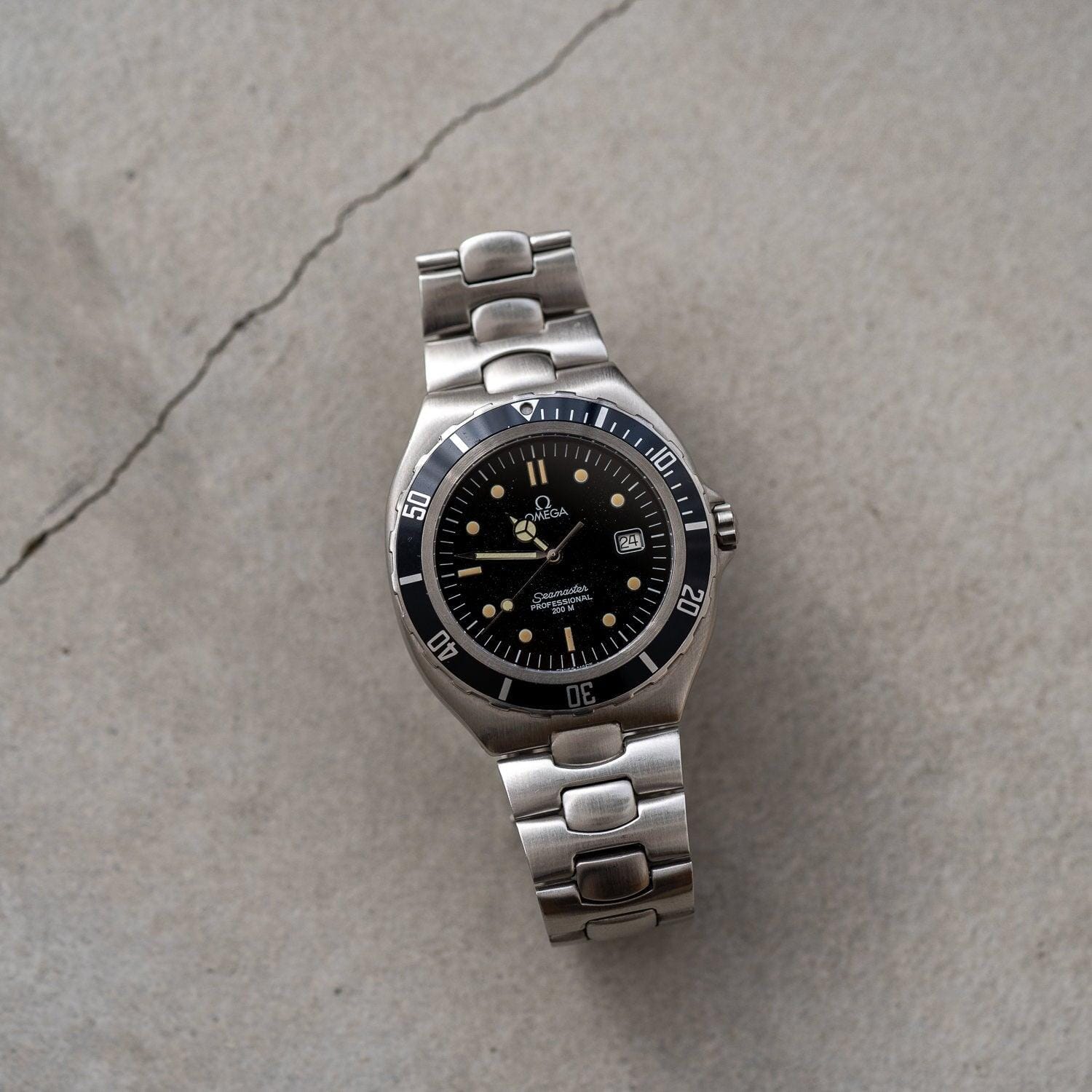 オメガ シーマスター 200 プレボンド フルサイズ / OMEGA Seamaster 200 1st Gen 396.1041 | ARBITRO