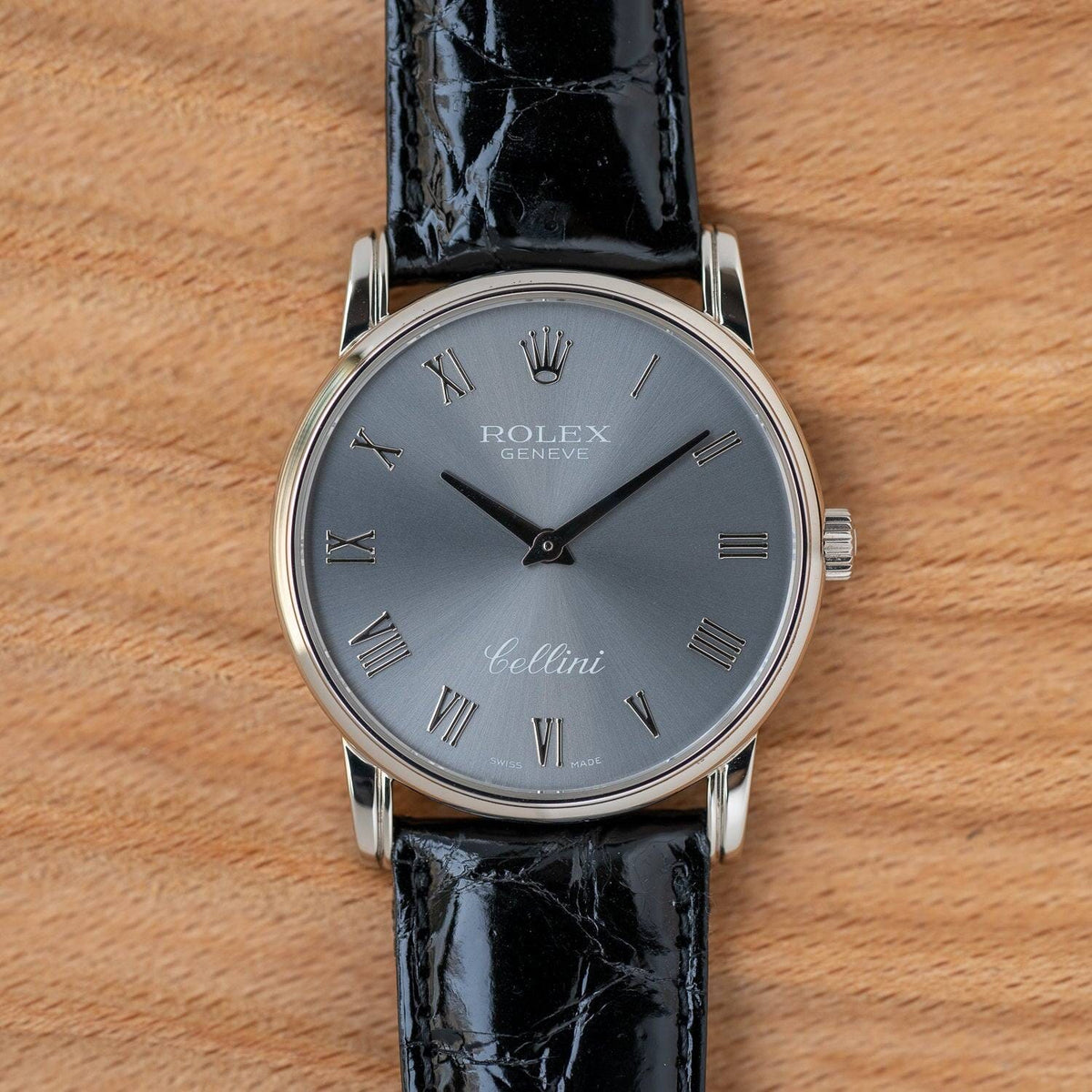ROLEX Cellini 5116 WG Grey Roman Dial with Paper | ARBITRO
