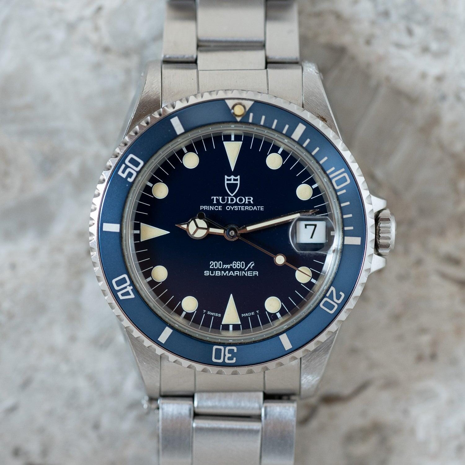 Tudor submariner 75090 on sale blue