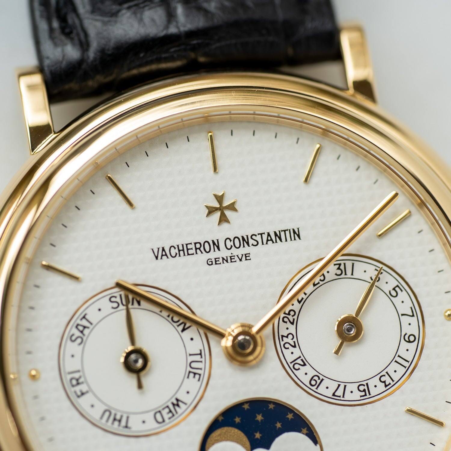 Vacheron Constantin 47009 YG Day Date Moon Phase